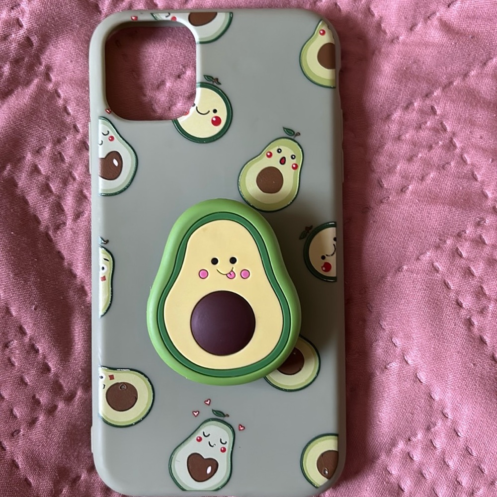 iPhone 11 avocado case